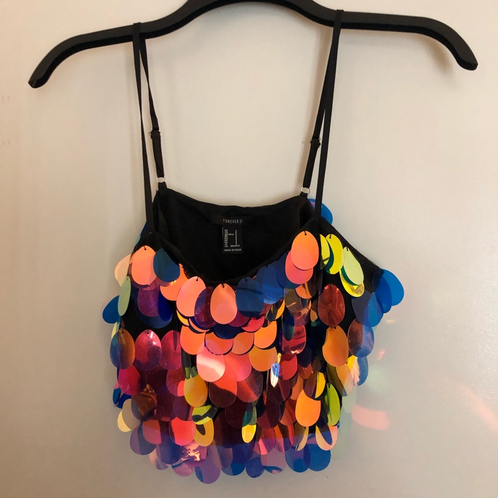 Forever 21 sequin top
